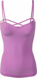 Criss Cross Strappy Seamless Cami Top