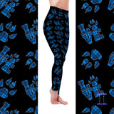 Extra Soft printed leggings with 4-way stretch fabric, so you can move with absolute comfort and ease.