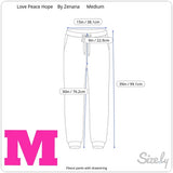 Zebra Print Fleece Comfy Animal Print Drawstring Jogger Pants