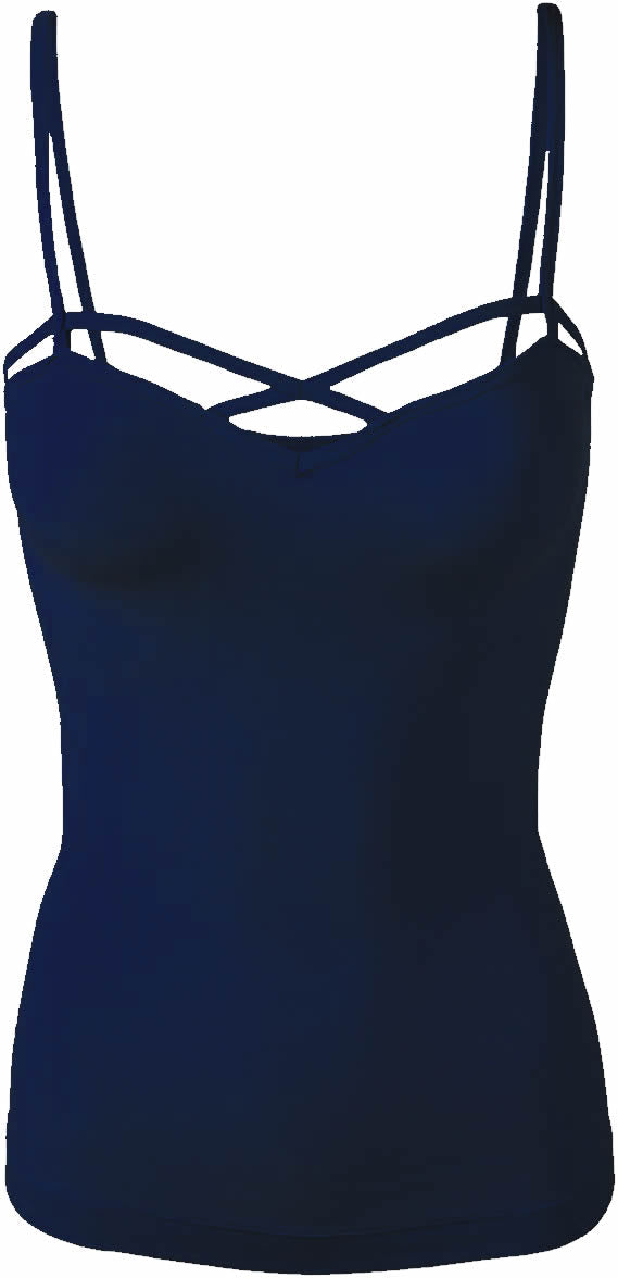 Criss Cross Strappy Seamless Cami