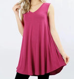 Sleeveless Pocket Tunic w/ Pockets