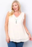 Layered V-Neck Top