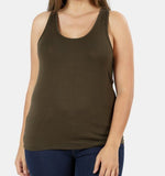 Smooth Stretch Jersey Racerback Tank Top