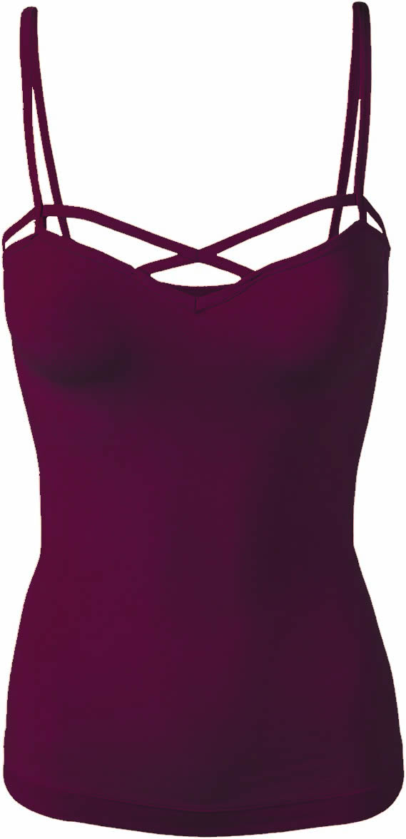 Criss Cross Strappy Seamless Cami