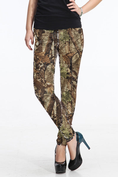 Real Tree Camo Print Leggings
