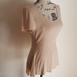 Fitted Flare Hi-Lo Top