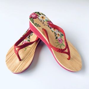 Wedge Thong Sandal