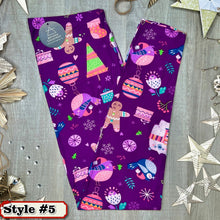 Christmas Print Soft Soft Leggings