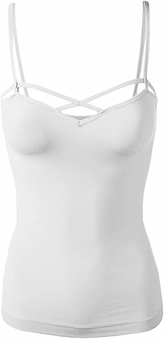 Criss Cross Strappy Seamless Cami