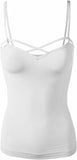 Criss Cross Strappy Seamless Cami Top